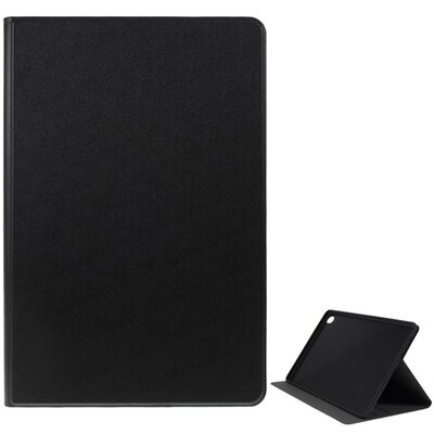Tablet védőtok álló, bőr (FLIP, oldalra nyíló, asztali tartó funkció), Fekete [Huawei MediaPad M6 10.8 LTE, Huawei MediaPad M6 10.8 WIFI]
