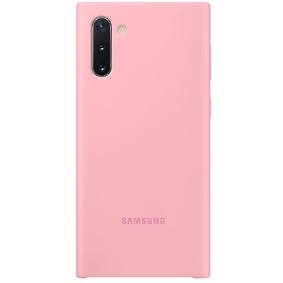 SAMSUNG EF-PN970TPEG gyári műanyag hátlapvédő telefontok (szilikon betét) Rózsaszín [Samsung Galaxy Note 10 (SM-N970F)]