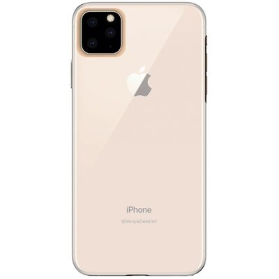 Műanyag hátlapvdéő telefontok (gumírozott) Átlátszó [Apple iPhone 11]