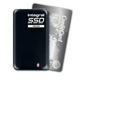 Integral PORTABLE SSD EXTERNAL, 480GB, USB3.0, R/W 400/370 MB/s