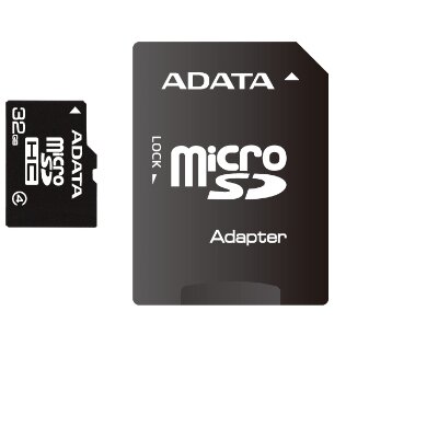 ADATA Micro SDHC 32GB CLASS 4 memóriakártya + SDHC Adapter