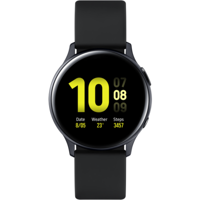 Samsung Watch Active 2, 40 mm, Fekete, Alumínium
