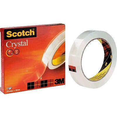 3M 7100027400 Ragasztószalag Scotch® Crystal Clear 600 Átlátszó (H x Sz) 66 m x 19 mm 1 tekercs
