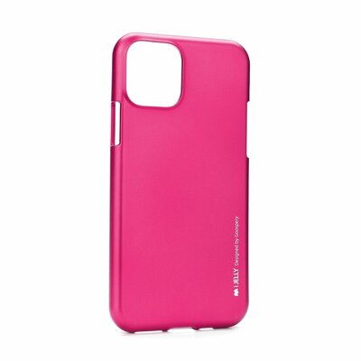 Mercury i-Jelly minőségi szilikon hátlapvédő telefontok - Iphone 11 ( 5.8 ), rózsaszín