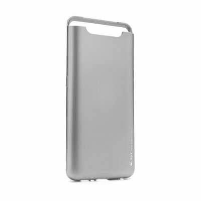 Mercury i-Jelly minőségi szilikon hátlapvédő telefontok - Samsung Galaxy A80, szürke
