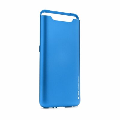 Mercury i-Jelly minőségi szilikon hátlapvédő telefontok - Samsung Galaxy A80, kék