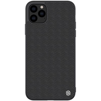 Nillkin Textured műanyag hátlapvédő telefontok (szilikon keret, 3D minta) Fekete [Apple iPhone 11 Pro Max]