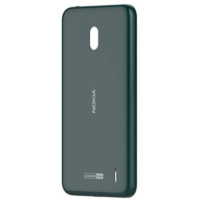 NOKIA XP-222_GR gyári műanyag hátlapvédő telefontok (akkufedél) Zöld [Nokia 2.2]