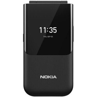 Mobiltelefon készülék NOKIA 2720 FLIP (Fekete) 2SIM / DUAL SIM két kártya egy időben