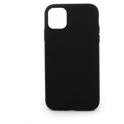 Prémium szilikon hátlapvédő telefontok, iPhone 11 Pro Max, Fekete