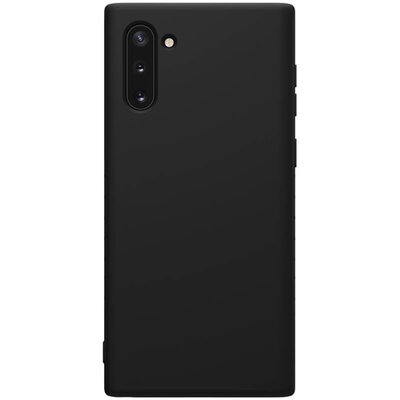 Nillkin Rubber Wrapped szilikon hátlapvédő telefontok (gumírozott) Fekete [Samsung Galaxy Note 10 (SM-N970F)]