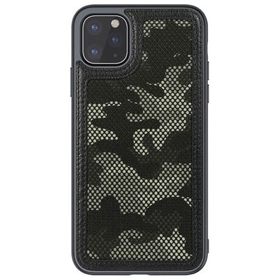 Nillkin Camo műanyag hátlapvédő telefontok (terep minta) Fekete [Apple iPhone 11 Pro]