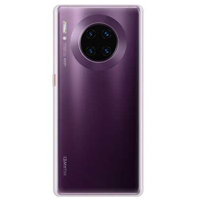 BLAUTEL USM30T 4-OK szilikon hátlapvédő telefontok (ultravékony) Átlátszó [Huawei Mate 30]