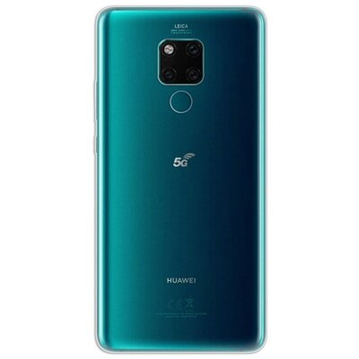 BLAUTEL USH2XT 4-OK szilikon hátlapvédő telefontok (ultravékony) Átlátszó [Huawei Mate 20X 5G]