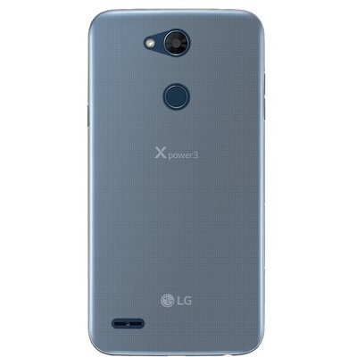 Szilikon hátlapvédő telefontok (ultravékony) Átlátszó [LG X Power 3 (K220)]