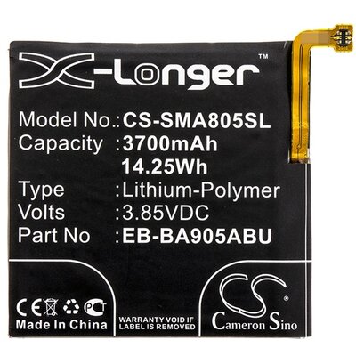 CAMERON SINO CS-SMA805SL utángyártott akkumulátor 3700 mAh LI-Polymer (EB-BA905ABU / GH82-20346A kompatibilis) [Samsung Galaxy A80 (SM-A805F)]