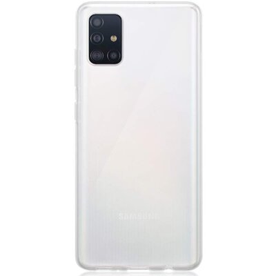 Szilikon hátlapvédő telefontok (ultravékony) Átlátszó [Samsung Galaxy A51 (SM-A515F)]