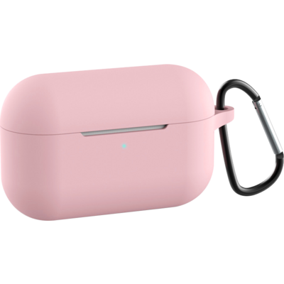 Airpods Pro szilikon hátlapvédő telefontok, Rózsaszín, 2.5mm