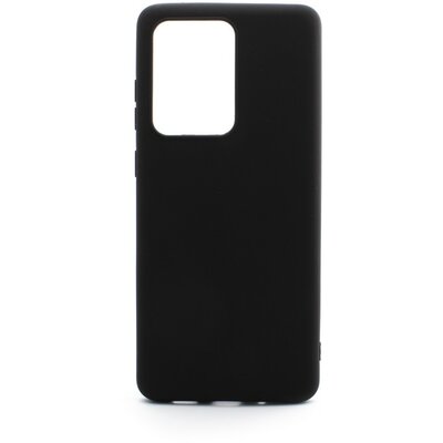 Samsung Galaxy S20 Ultra vékony szilikon hátlapvédő telefontok, Fekete