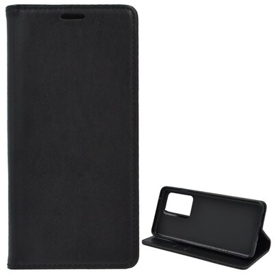 Telefontok álló, bőr hatású (flip, oldalra nyíló, asztali tartó funkció) Fekete [Samsung Galaxy S20 Ultra (SM-G988F)]