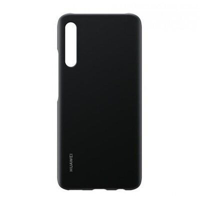 HUAWEI 51993840 Műanyag gyári hátlapvédő telefontok Fekete [Huawei P Smart Pro (2019)]