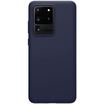 Nillkin Flex Pure szilikon hátlapvédő telefontok (gumírozott) Sötétkék [Samsung Galaxy S20 Ultra (SM-G988F)]