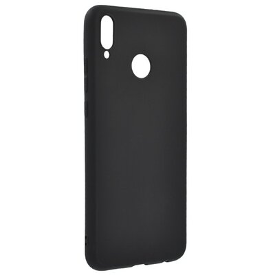 Szilikon hátlapvédő telefontok (matt) Fekete [Honor 8X (Huawei View 10 Lite)]
