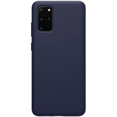 Nillkin Flex Pure szilikon hátlapvédő telefontok (gumírozott) Sötétkék [Samsung Galaxy S20+ Plus (SM-G985F)]