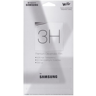 Kijelzővédő fólia törlőkendővel (nem íves) CLEAR, átlátszó [Samsung Galaxy A71 (SM-A715F)]