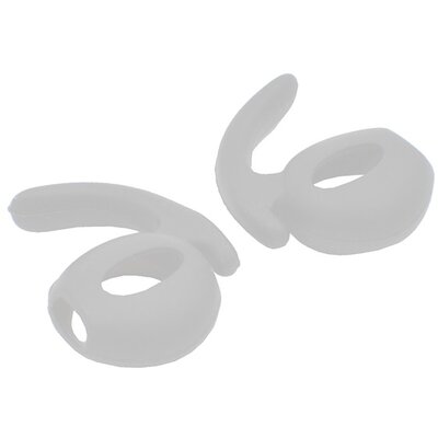BLUETOOTH fülhallgató, headset fülgumi (1 pár, szárnyas) FEHÉR Apple AirPods / AirPods 2