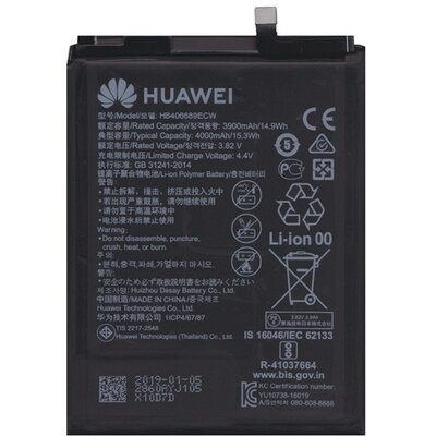 HUAWEI HB406689ECW gyári akkumulátor 3900 mAh LI-ION [Huawei Y7 2019 (Y7 Prime 2019)]