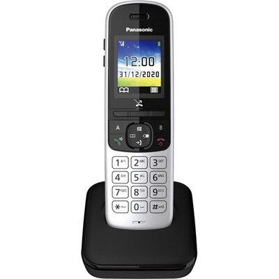 PANASONIC KX-TGH710PDS TELEFON készülék, DECT / hordozható Panasonic KX-TGH710PDS EZÜST / FEKETE
