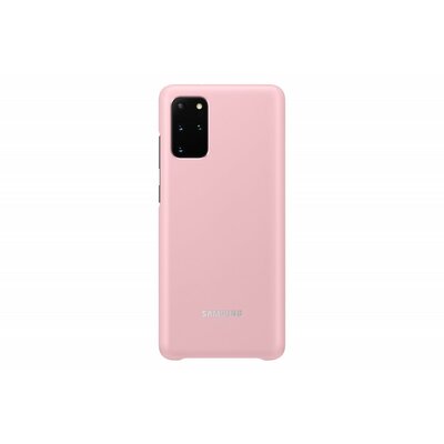Samsung Galaxy S20+ LED cover hátlapvédő gyári telefontok, Rózsaszín