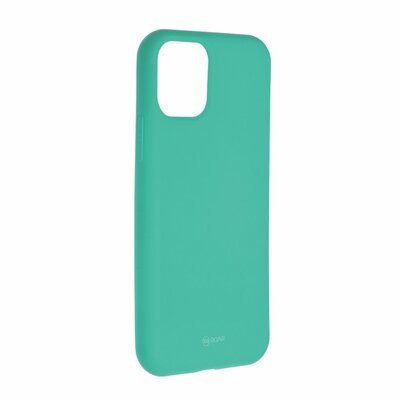 Roar Colorful Jelly matt szilikon hátlapvédő telefontok - Iphone 11, Menta