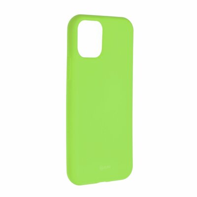 Roar Colorful Jelly matt szilikon hátlapvédő telefontok - Iphone 11 Pro Max, Limezöld