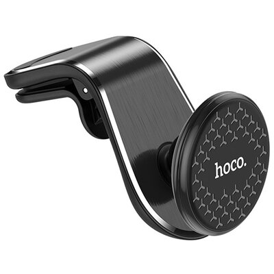 HOCO CA59 autós telefontartó (tapadókorongos, szellőzőre, mágneses) FEKETE