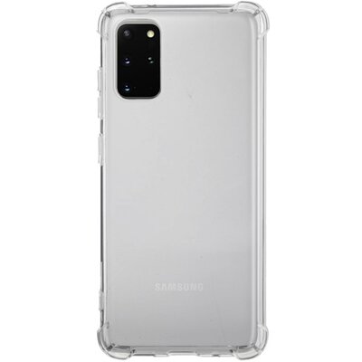Szilikon hátlapvédő telefontok (közepesen ütésálló, légpárnás keret) Átlátszó [Samsung Galaxy S20+ Plus (SM-G985F), Samsung Galaxy S20+ Plus 5G (SM-G986)]