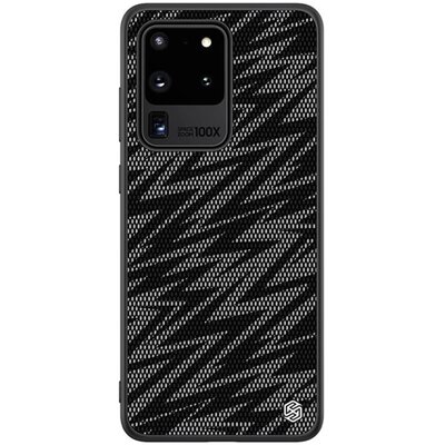 Nillkin Twinkle szilikon hátlapvédő telefontok (közepesen ütésálló, műanyag hátlap, csillogó) Fekete [Samsung Galaxy S20 Ultra (SM-G988F), Samsung Galaxy S20 Ultra 5G (SM-G988B)]