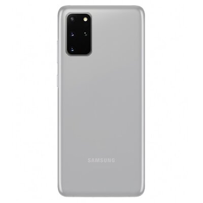 Műanyag hátlapvédő telefontok (gumírozott) Átlátszó [Samsung Galaxy S20 (SM-G980F), Samsung Galaxy S20 5G (SM-G981U)]