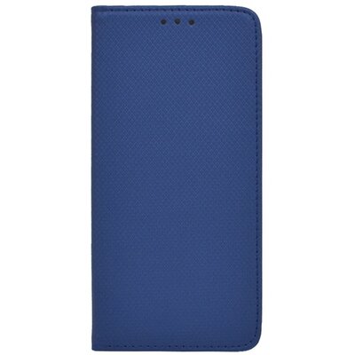 Telefontok álló, bőr hatású (flip, oldalra nyíló, asztali tartó funkció, rombusz minta) Sötétkék [Samsung Galaxy Note 10 Lite (SM-N770F)]