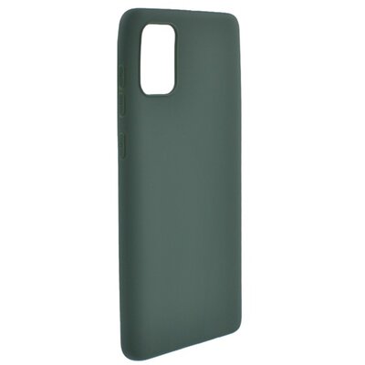 IMAK UC-1 SERIES szilikon hátlapvédő telefontok (ultravékony, matt) Zöld [Samsung Galaxy A71 (SM-A715F)]