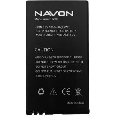 Gyári akkumulátor 1000 mAh LI-ION - Navon T200
