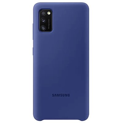 SAMSUNG EF-PA415TLEGEU gyári szilikon hátlapvédő telefontok Kék [Samsung Galaxy A41 (SM-A415F)]