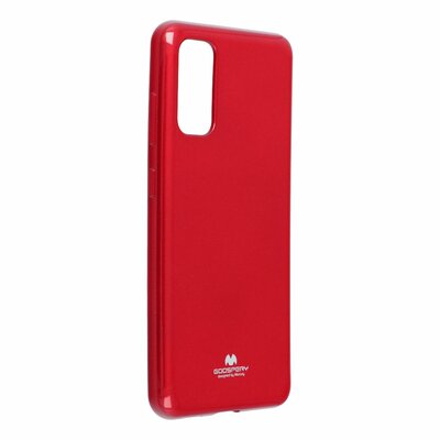 Mercury Jelly Case minőségi szilikon hátlapvédő telefontok - Samsung Galaxy S20, Piros