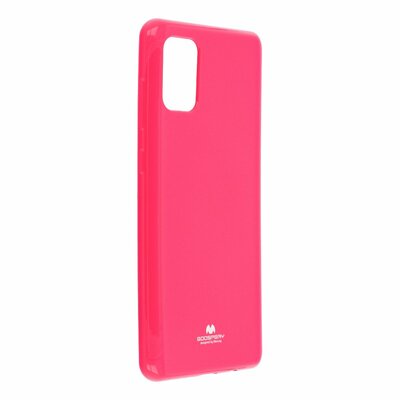 Mercury Jelly Case minőségi szilikon hátlapvédő telefontok - Samsung Galaxy A71, rózsaszín