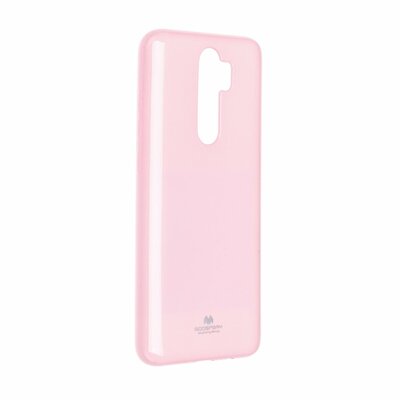 Mercury Jelly Case minőségi szilikon hátlapvédő telefontok - Xiaomi Redmi Note 8 PRO, Világos-Rózsaszín