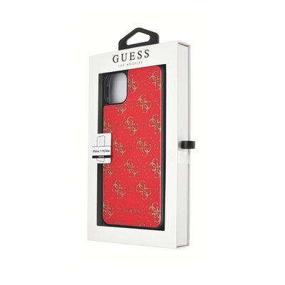 Eredeti Guess szilikon hátlapvédő telefontok GUHCN654GGPRE iPhone 11 Pro Max, Piros