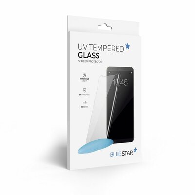 Bluestar UV ragasztós kijelzővédő üvegfólia (9H edzett) - Samsung Galaxy S20+ Plus