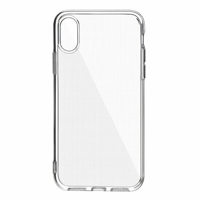 Clear Case átlátszó szilikon hátlapvédő telefontok (2 mm vastag erős védelem) - iPhone 7 / 8 / SE 2020