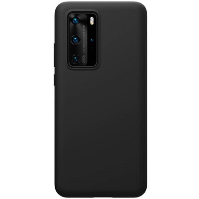 Nillkin Flex Pure szilikon hátlapvédő telefontok (gumírozott) Fekete [Huawei P40 Pro 5G, Huawei P40 Pro+ 5G]